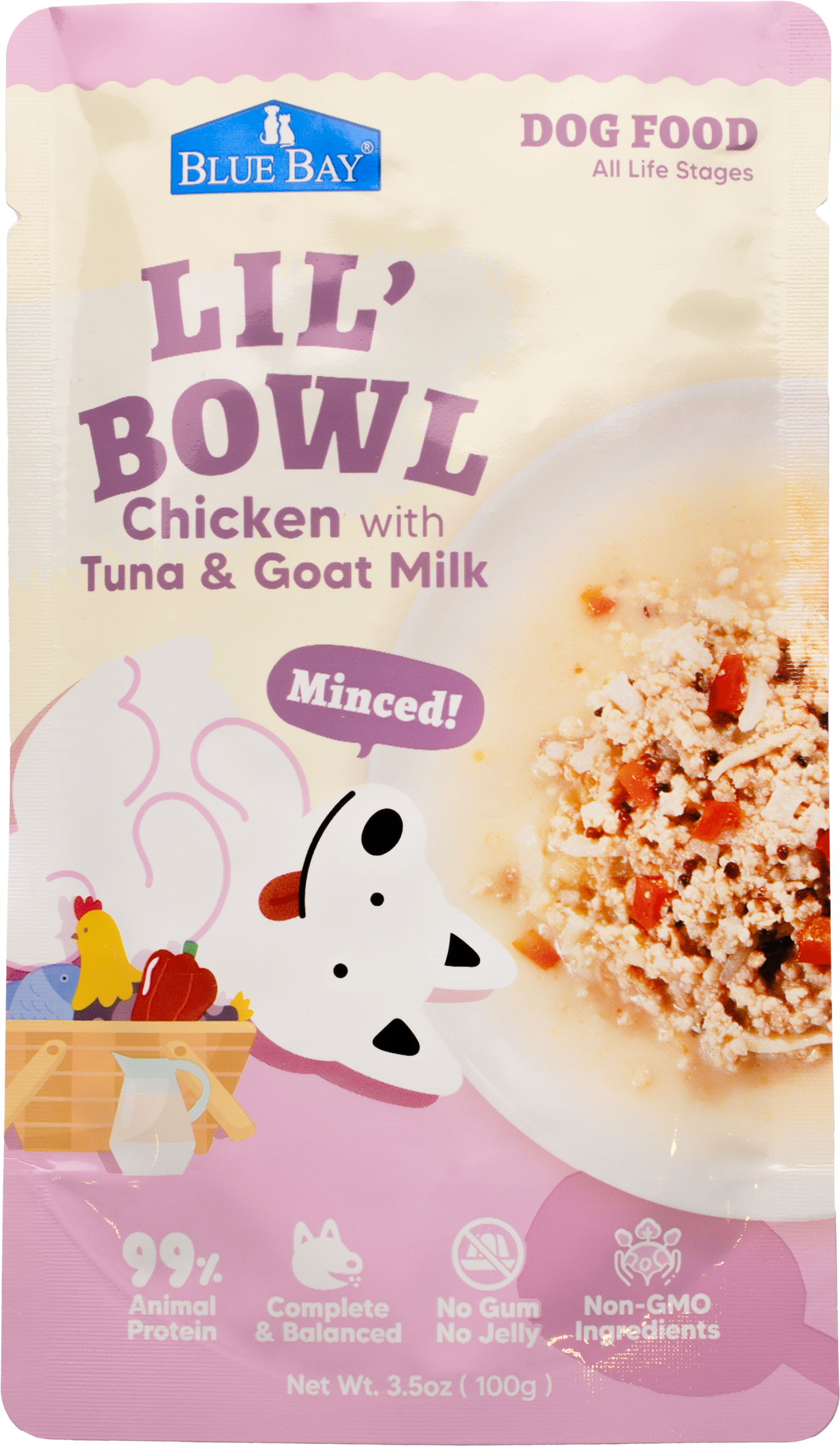 Chicken with Tuna & Goat Milk