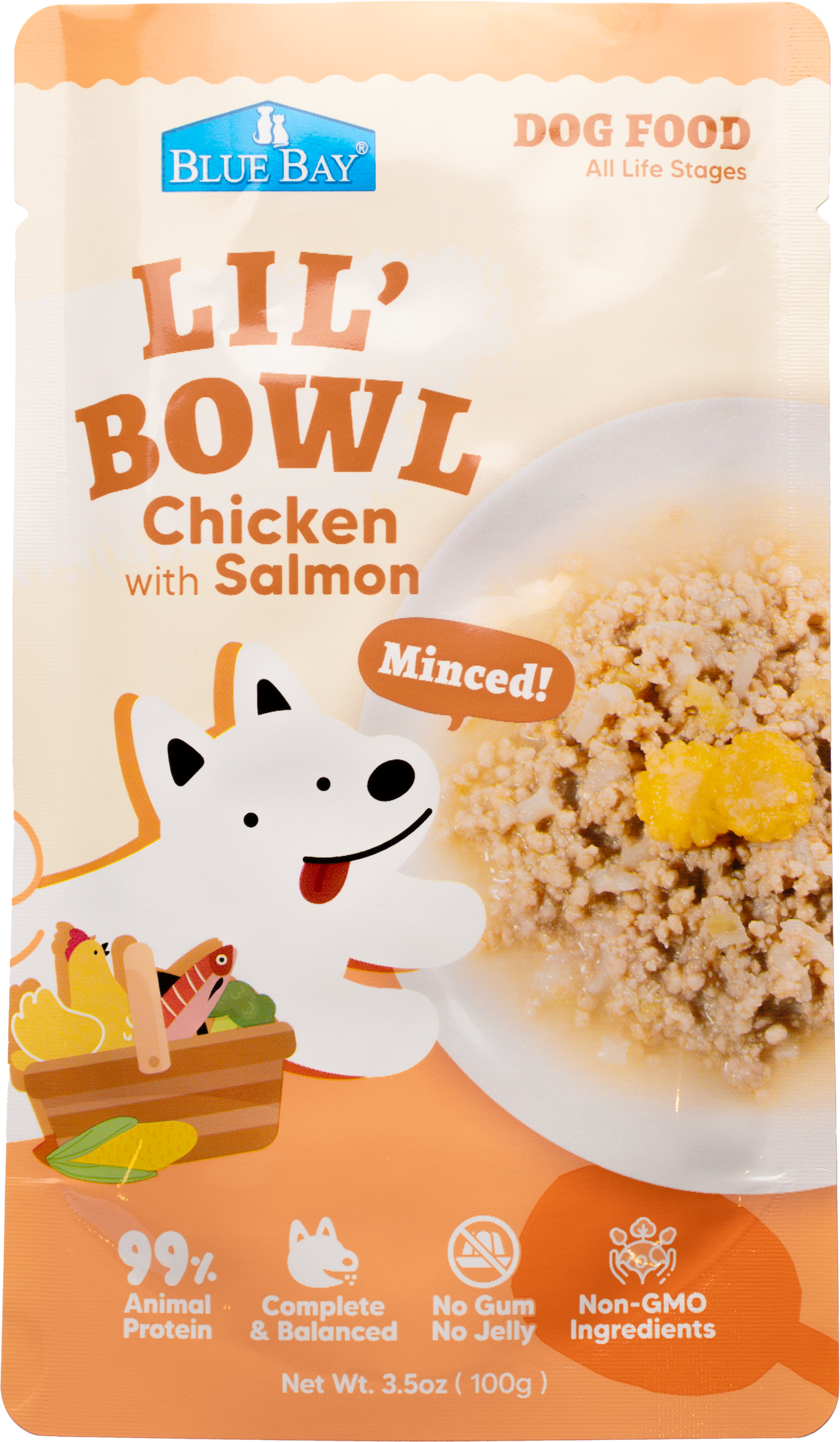 Chicken with Salmon